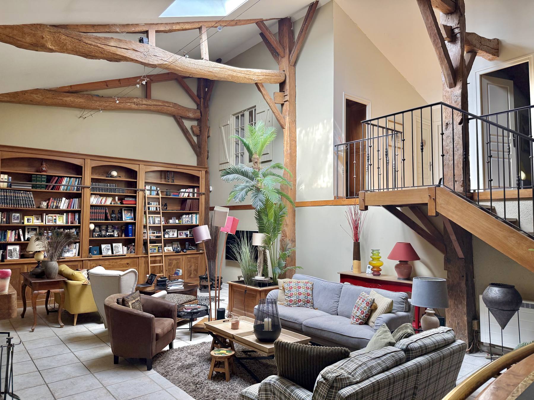 The living room